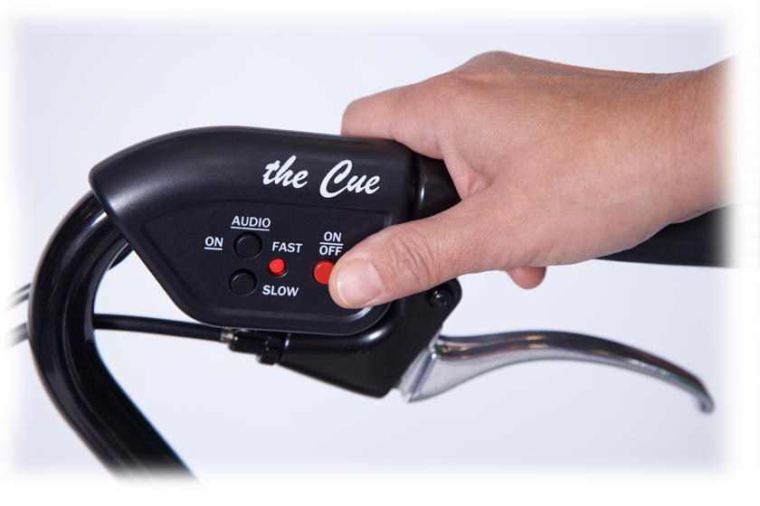 In-Step Laser & Sound Cue for Neuro Walker