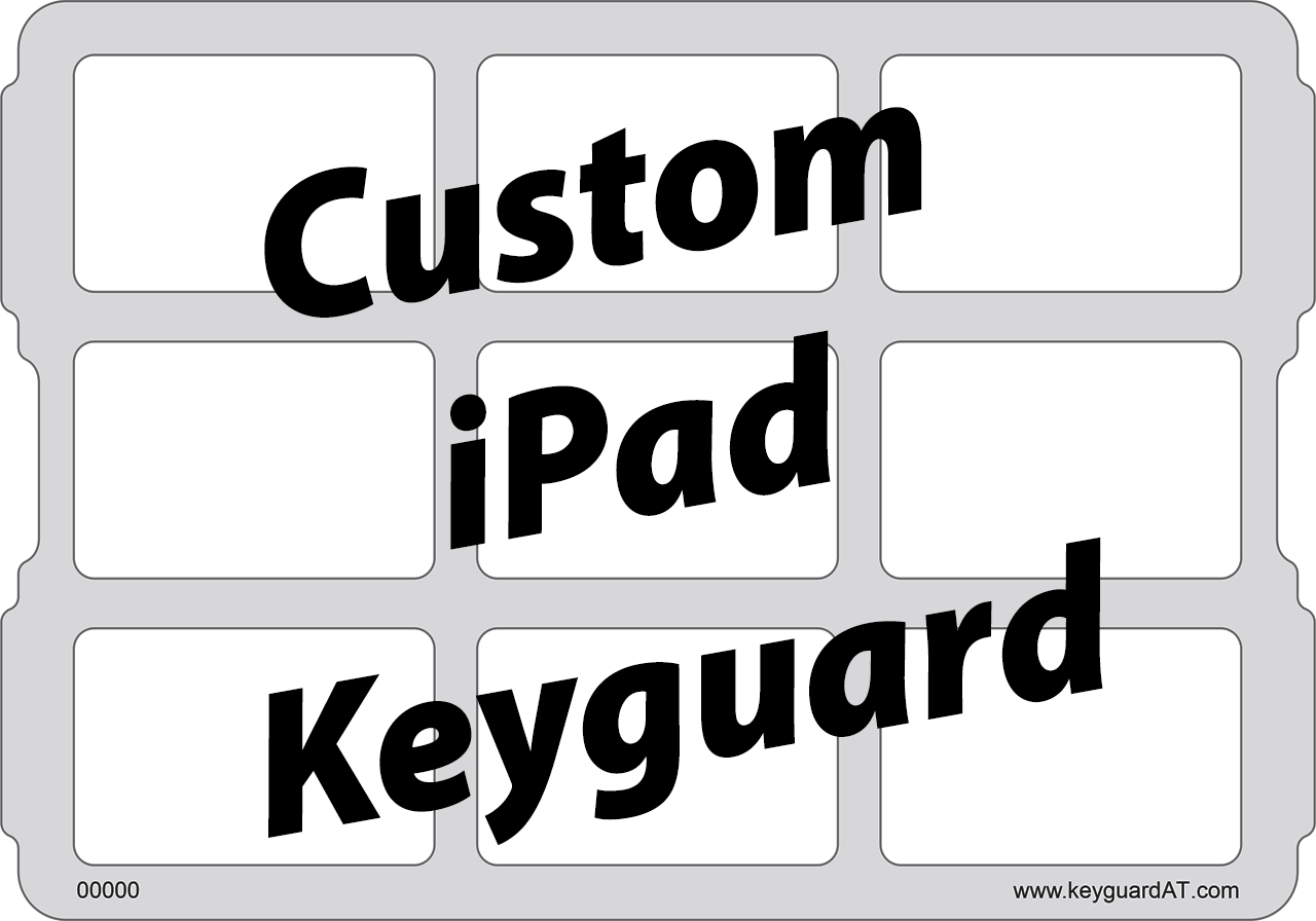 Keyguards for iPads