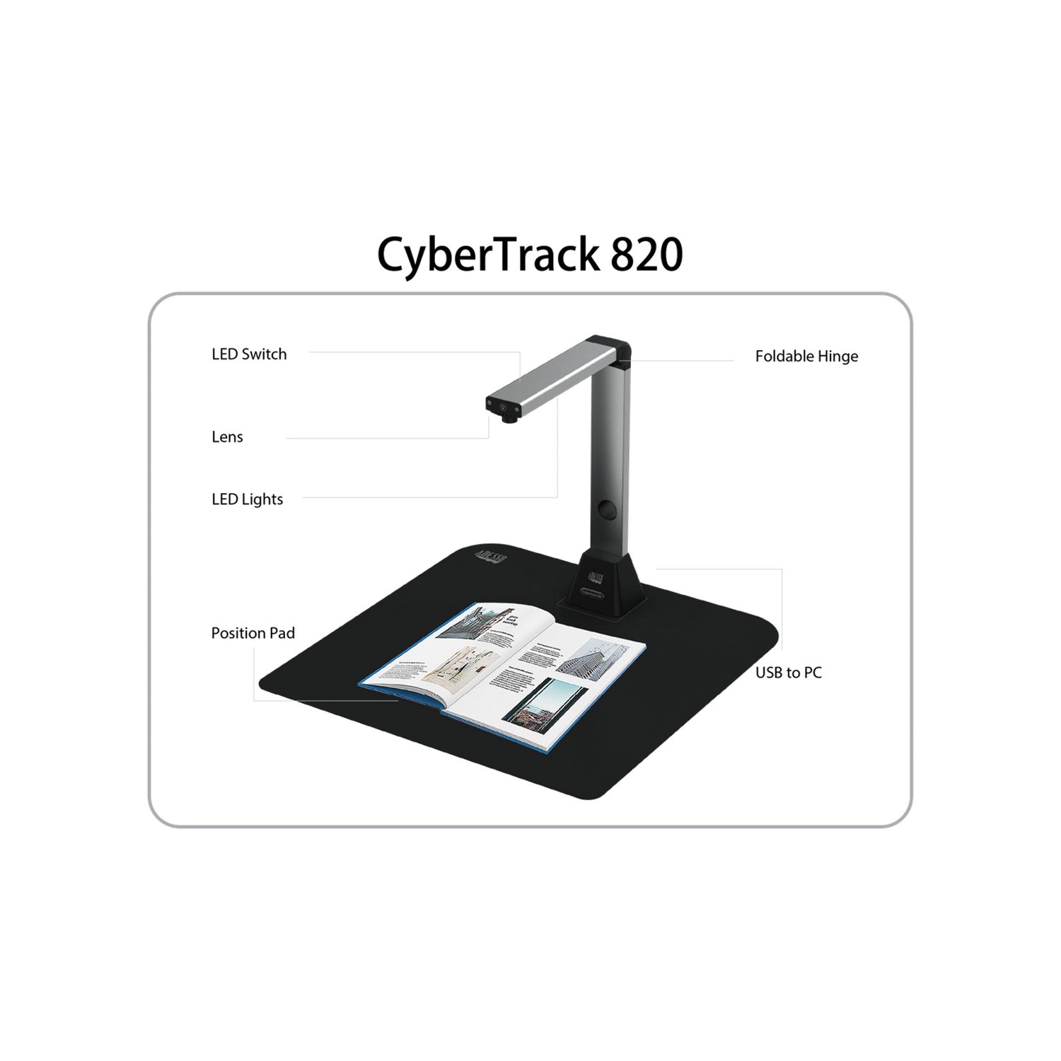 Cybertrack 820 Adesso