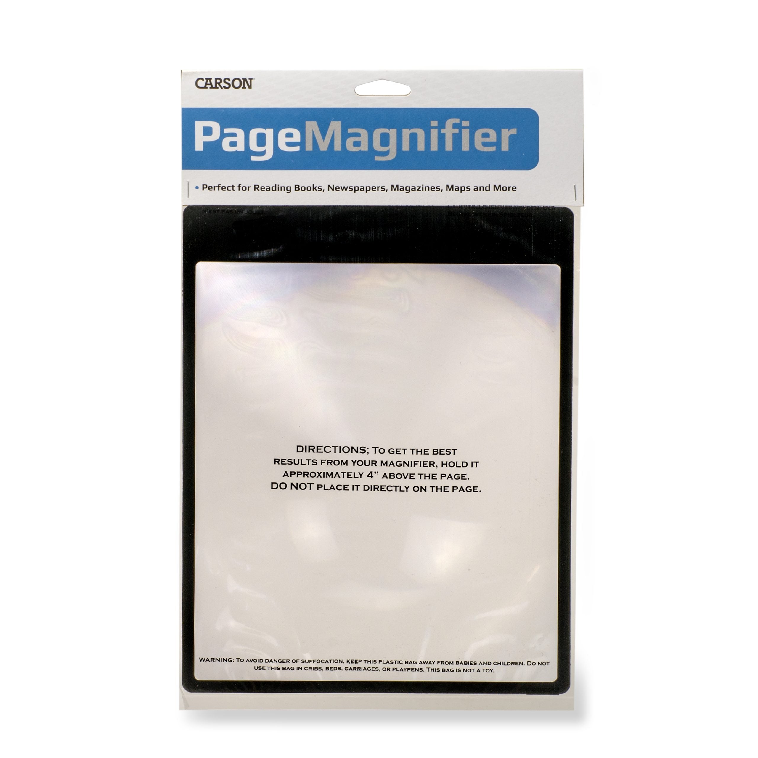 MagniSheet 2x Power Flexible Fresnel Page Magnifier - 4