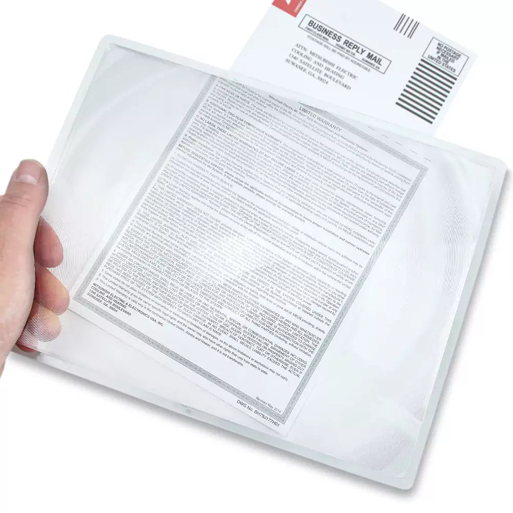 PageMagnifier 2x Rigid Frame Sheet Magnifier Reading Aid - 3
