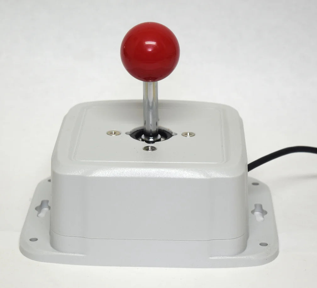 Ultimarc UltraStik 360 mounted in an enclosure Special Needs Computer Solutions