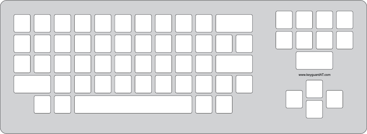 Large Key Keyguards KeyguardAT