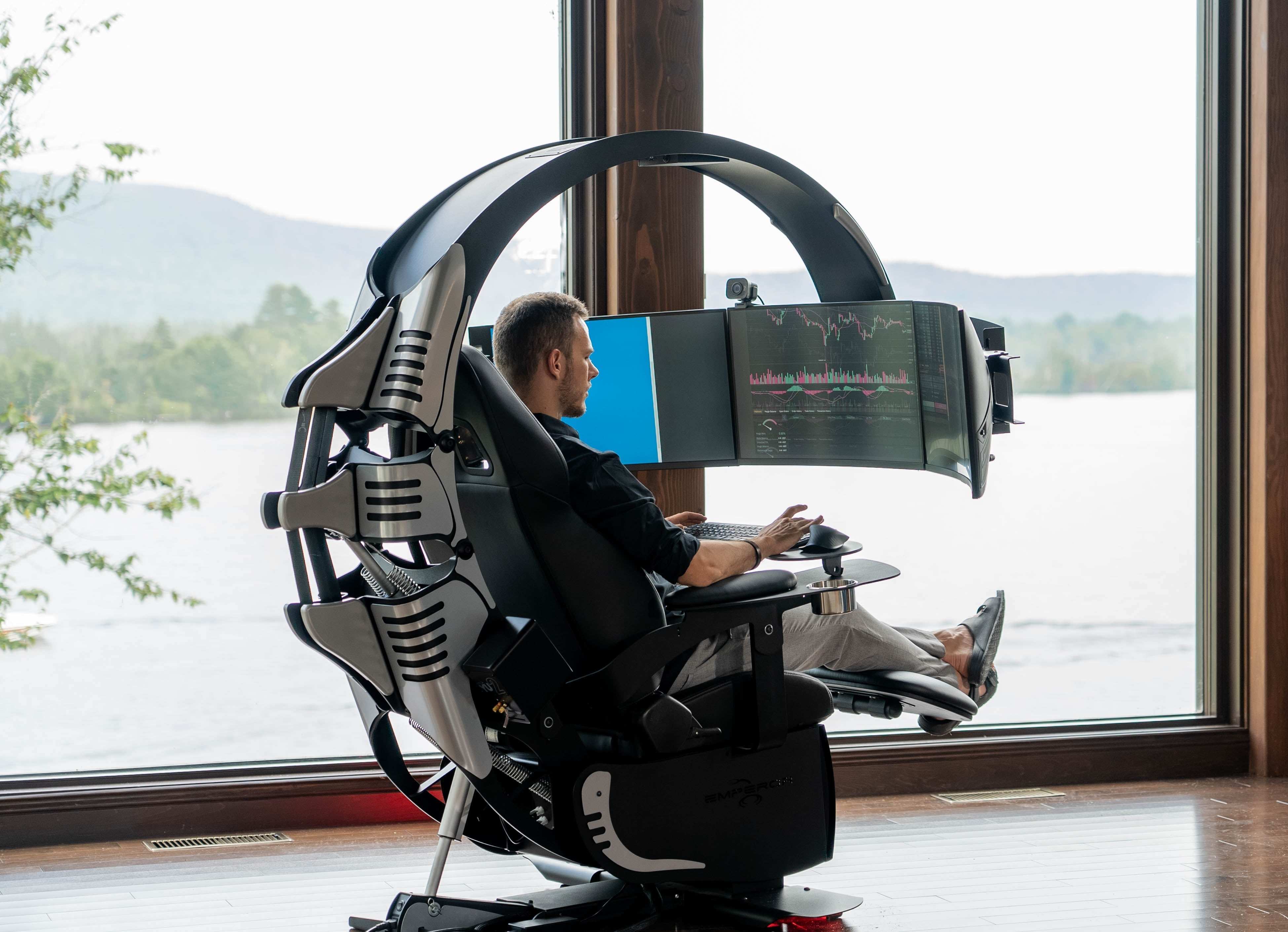 Emperor XT Zero Gravity Workstation Special Needs Computer Solutions