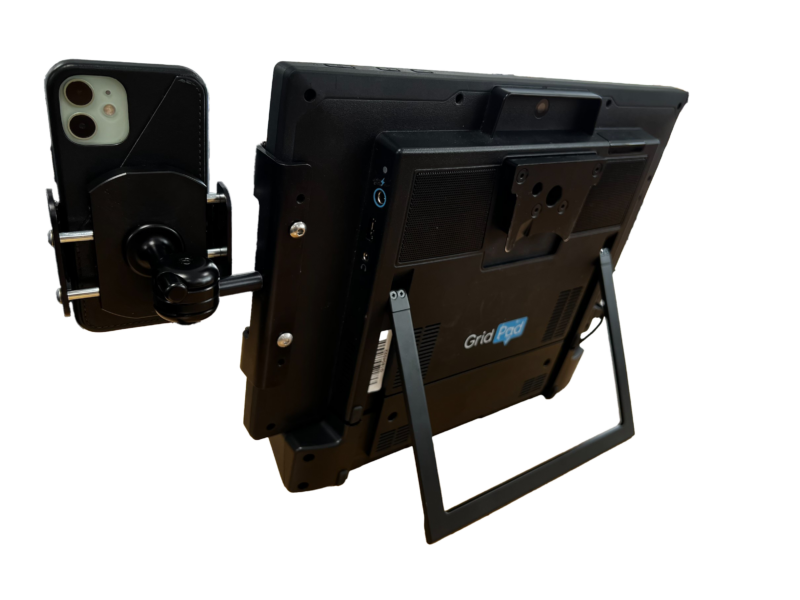 GA Phone Holder for I-13 / I-16 / GP12 / GP15Attached to Tablet Back