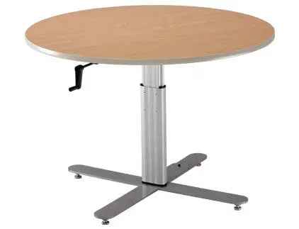 Adjustable Large Round Table
