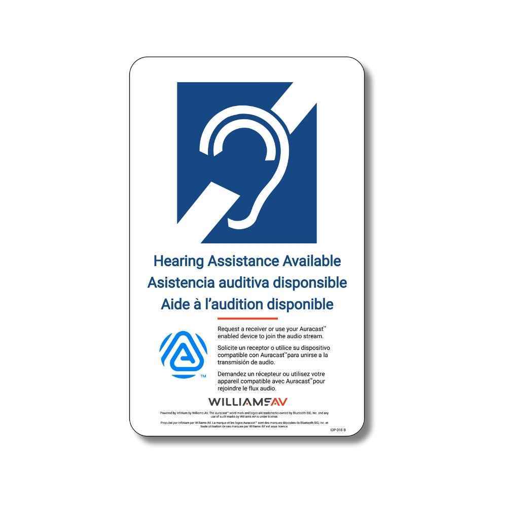 Williams Auracast - System with 4 Receivers