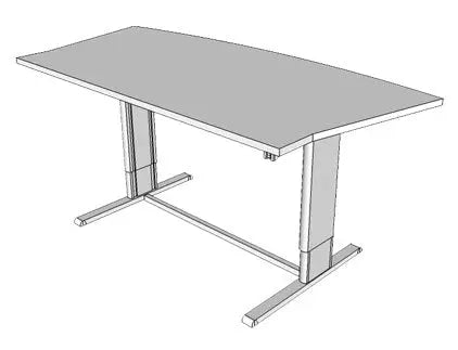 Infinity Adjustable Command Center Side-by-side Populas Furniture