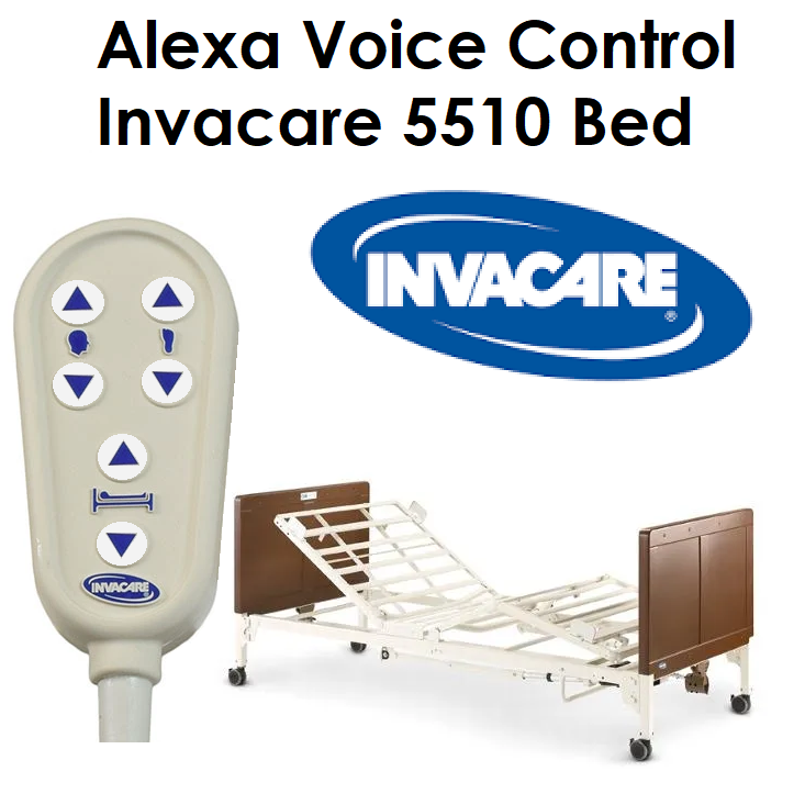 Alexa Voice Controller for Invacare G5510 Beds Rev-A & B Special Needs Computers - 1