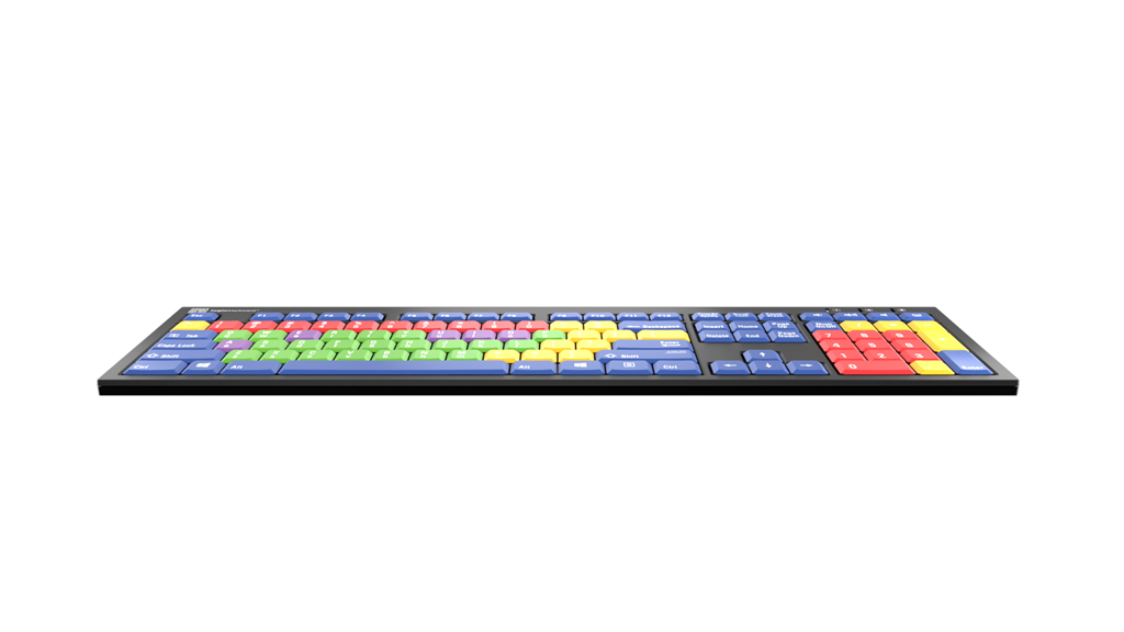 Kids Learning Board NERO Slimline Keyboard – Windows US American English