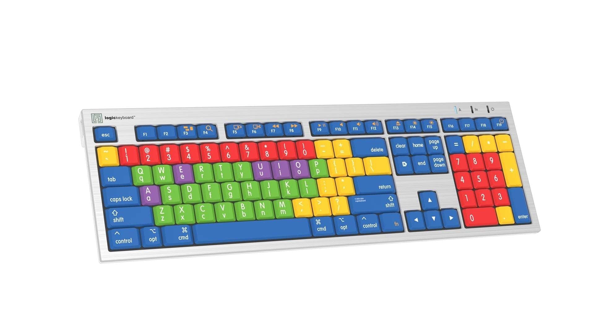 Kids Learning Board ALBA Slimline Keyboard – Mac US English LogicKeyboard