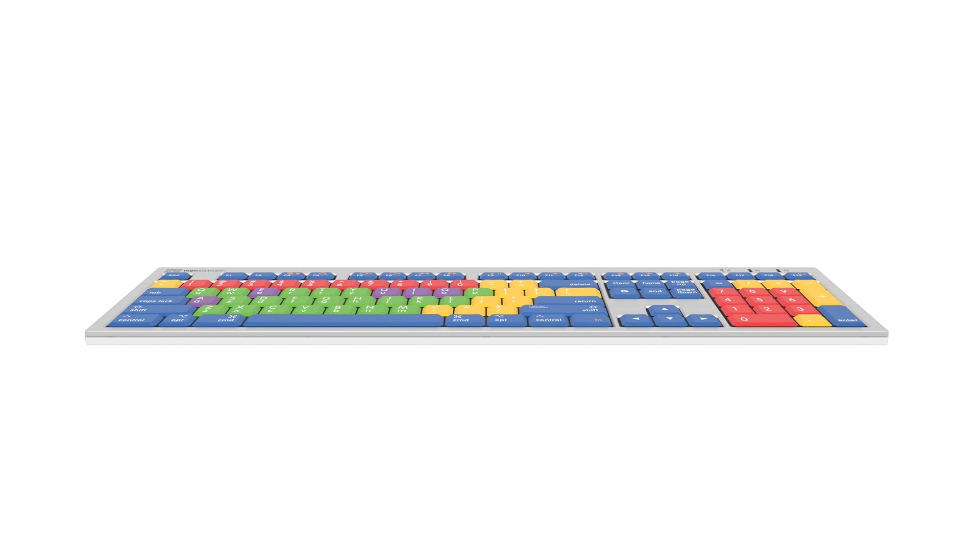Kids Learning Board ALBA Slimline Keyboard – Mac US English LogicKeyboard