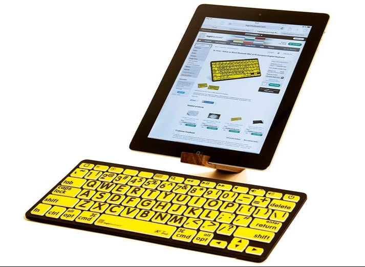 LargePrint Mac Bluetooth Mini Keyboard - American English  Special Needs Computers - 7