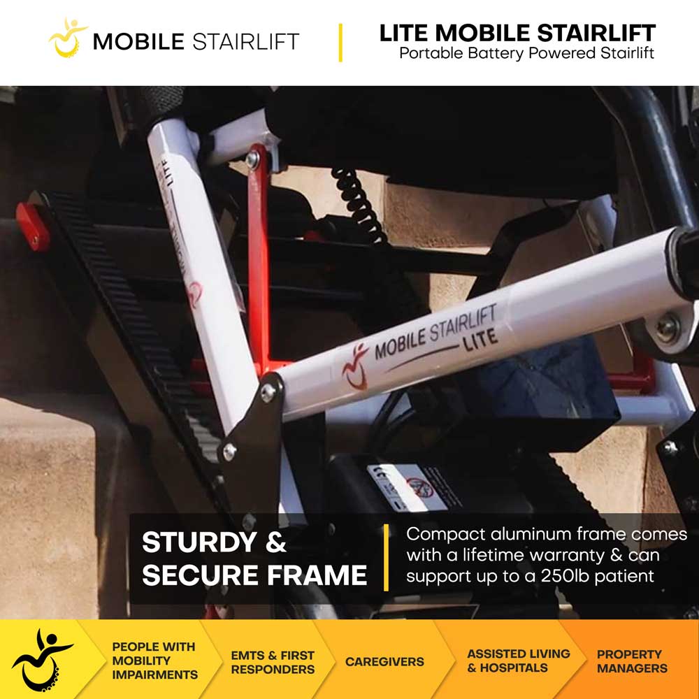 LITE Mobile Stairlift sturdy