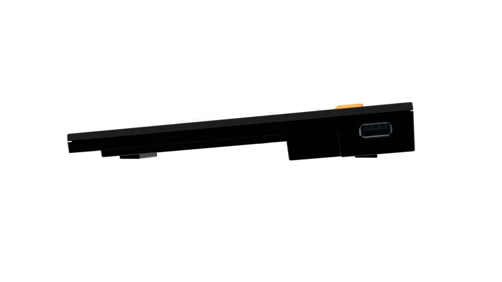 Logistickeyboard Windows Accessibility - NERO Slimline Keyboard Black on White - 4