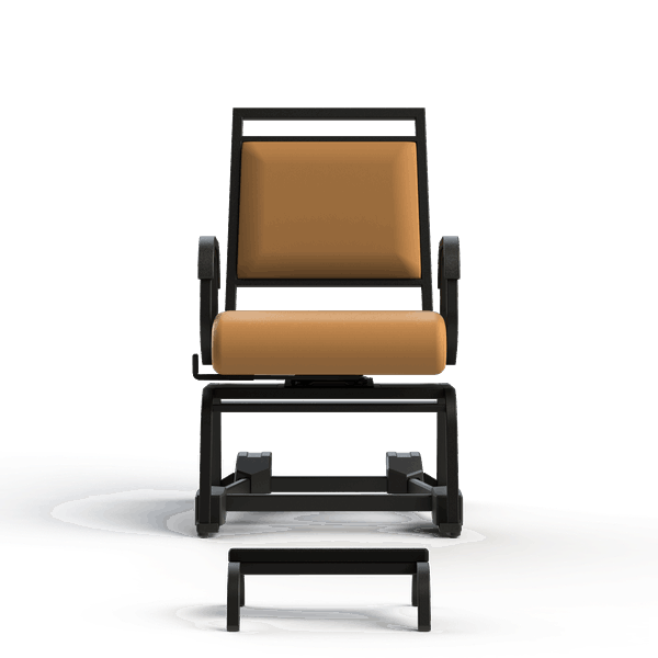 Titan 2 Armed Swivel Chair With Caddie 5