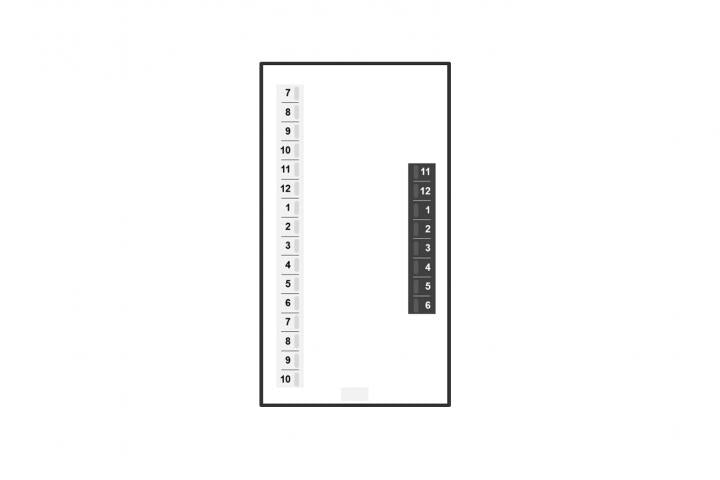 Abilia MEMO Dayboard