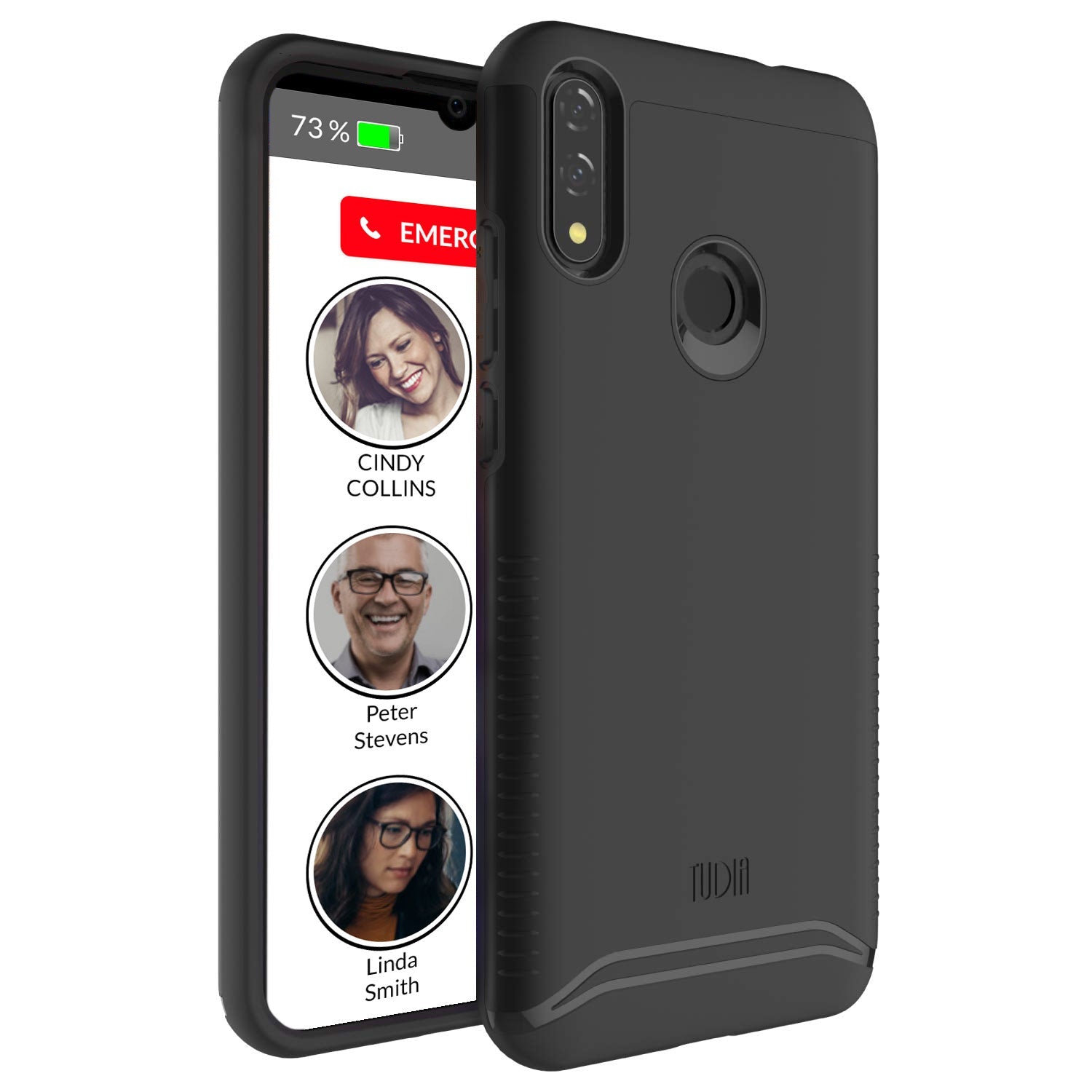 RAZ Memory Cell Phone Rugged Protective Case Blocking Buttons RAZ Mobility
