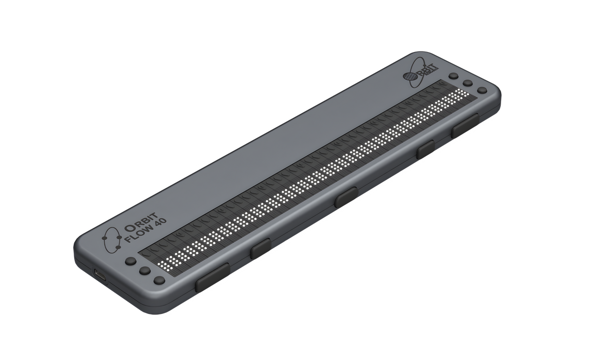 Orbit Flow 40 Refreshable Braille Display at Special Needs Computers - 1
