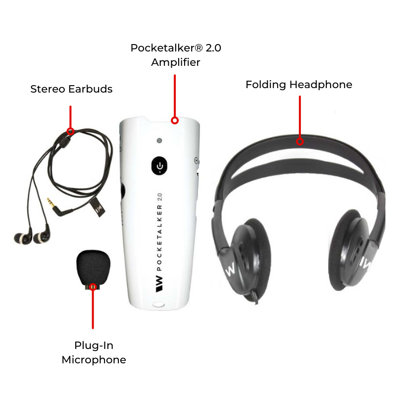 Pocketalker 2.0 Personal Voice Amplifier description