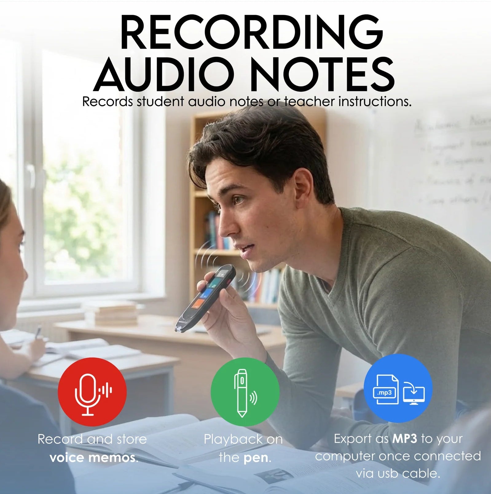 Scanmarker Max Recording Audio Notes Special Needs Computers