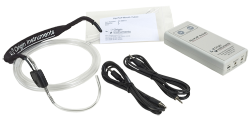 Sip/Puff Switch with Headset Origin Instruments
