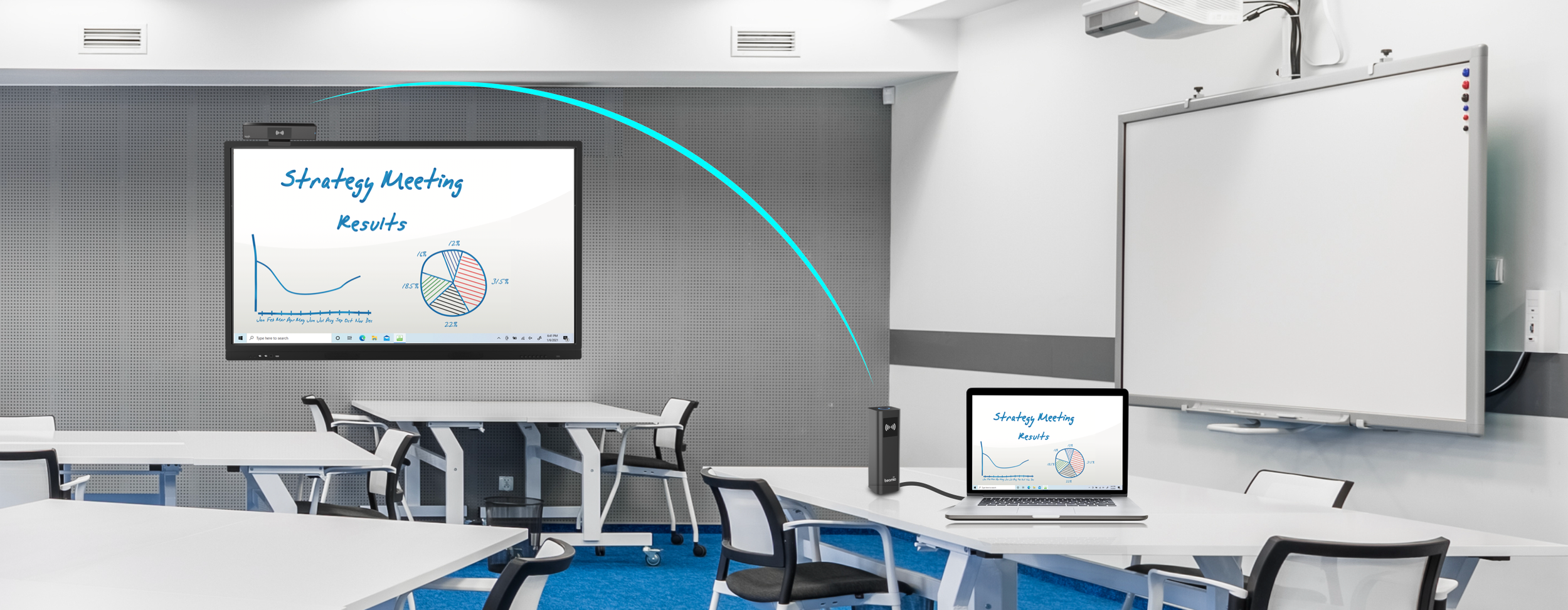 HoverCam Beamio Wireless HDMI and USB Transceiver HoverCam