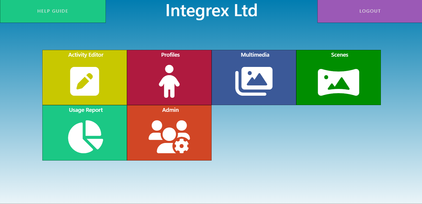 Integrex Imaginate Creation Suite Portal