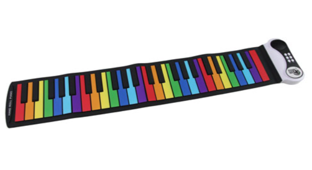 Enabling Rainbow Flexible Roll-Up Piano