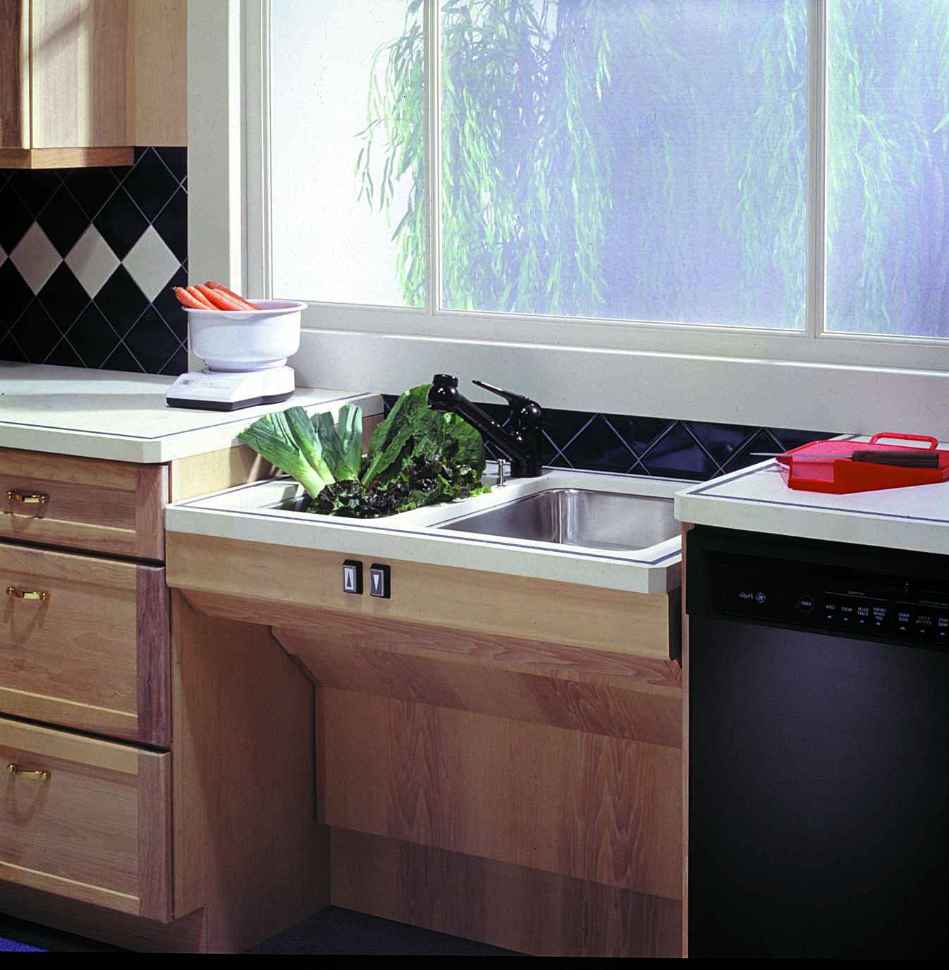 Wheelchair Approach Adjustable Sink