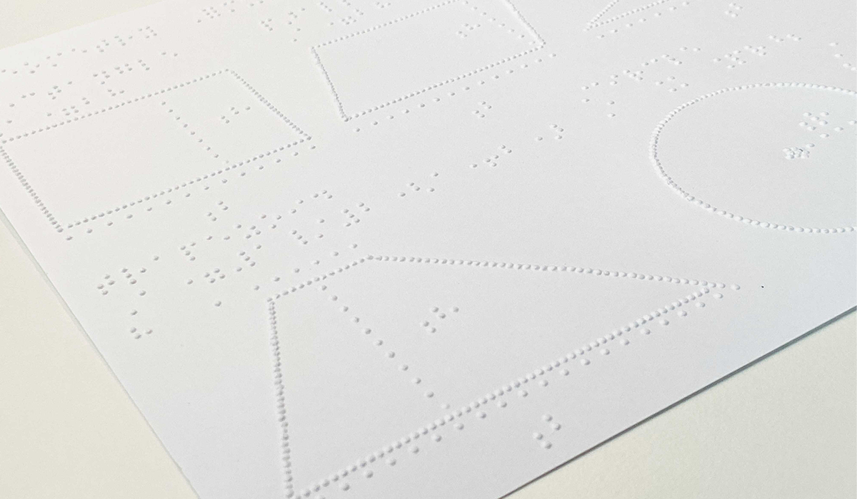 BrailleTrac 120 Embosser with Tactile Graphics - Tactile Graphics - 3