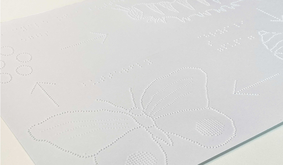 BrailleTrac 120 Embosser with Tactile Graphics - Tactile Graphics