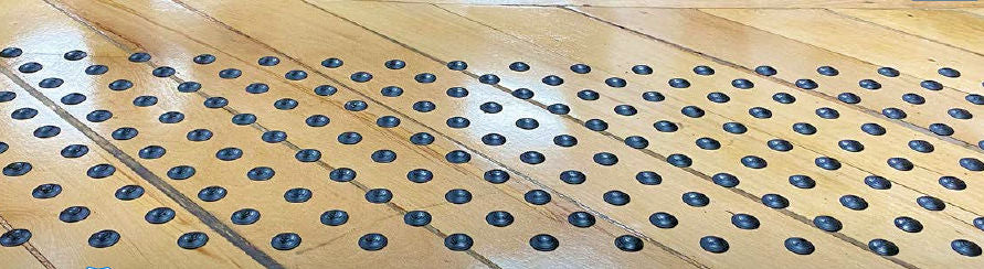 Tactile Floor Domes on floor