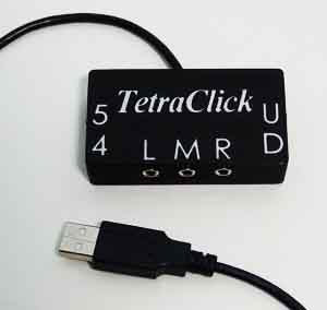 Tetramouse TetraClick USB Mouse