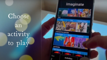 SENse Micro choose activity to play