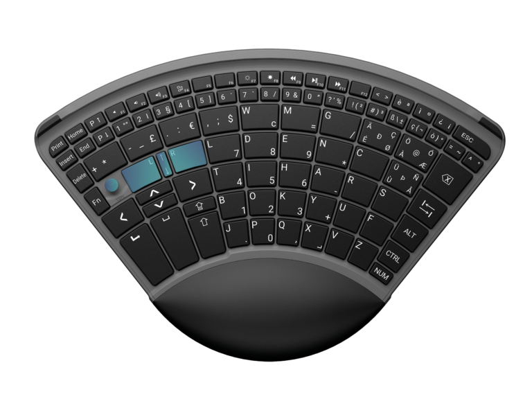 TiPY One Hand Keyboard Black