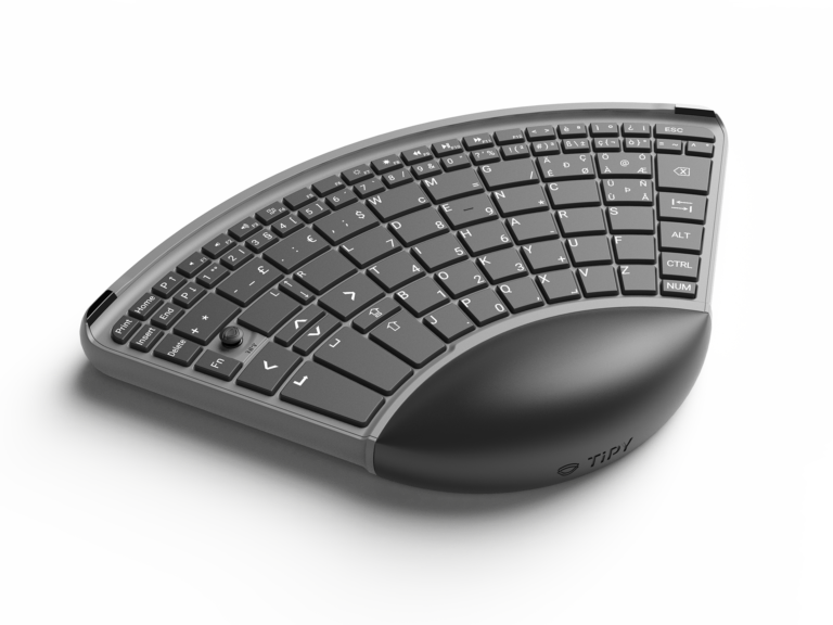 TiPY One Hand Keyboard Black