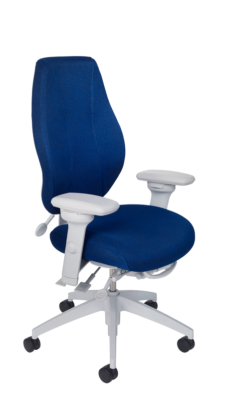 airCentric 2 Light Grey & Royal Upholstery - 5