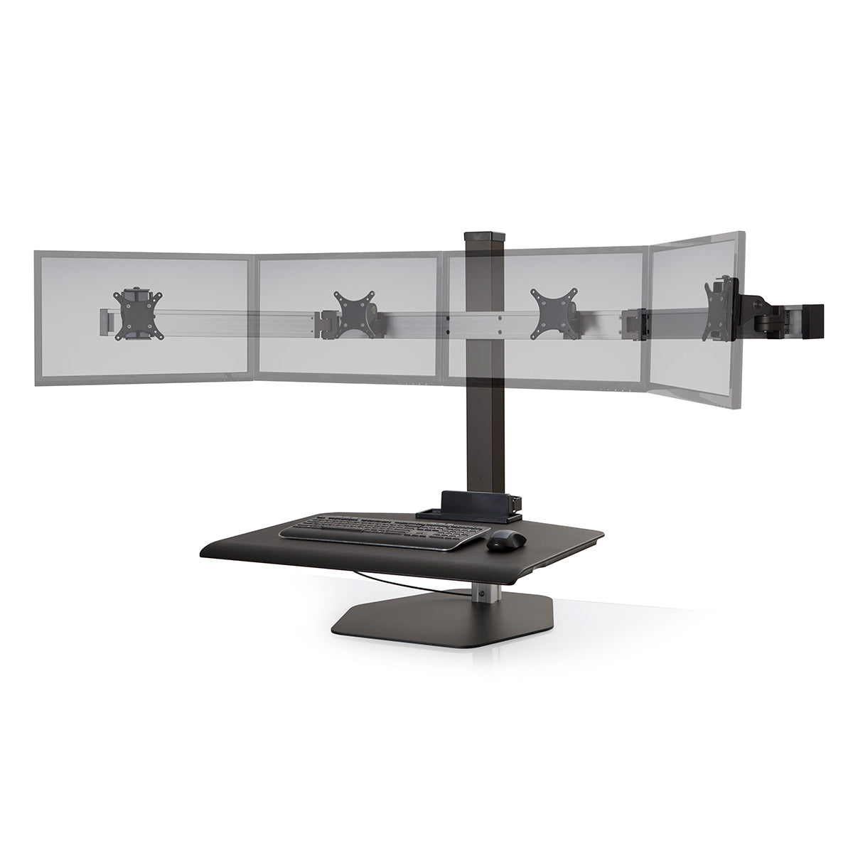 Winston Workstation Quad Black