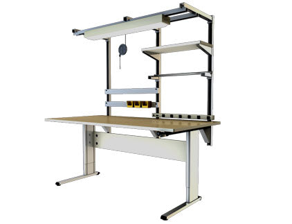 Accella Adjustable Workbench - 2 Leg