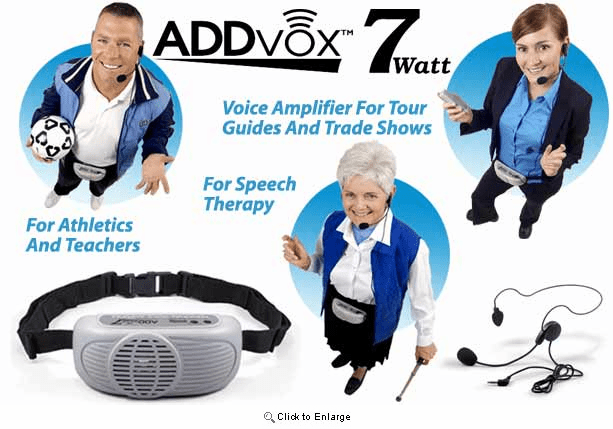 ADDvox7 Personal Voice Amplifier