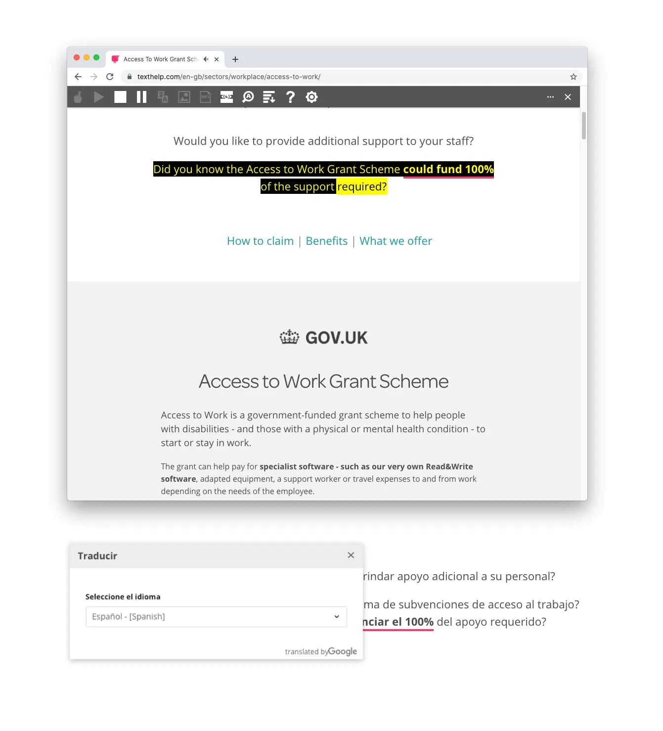 ReachDeck read&write