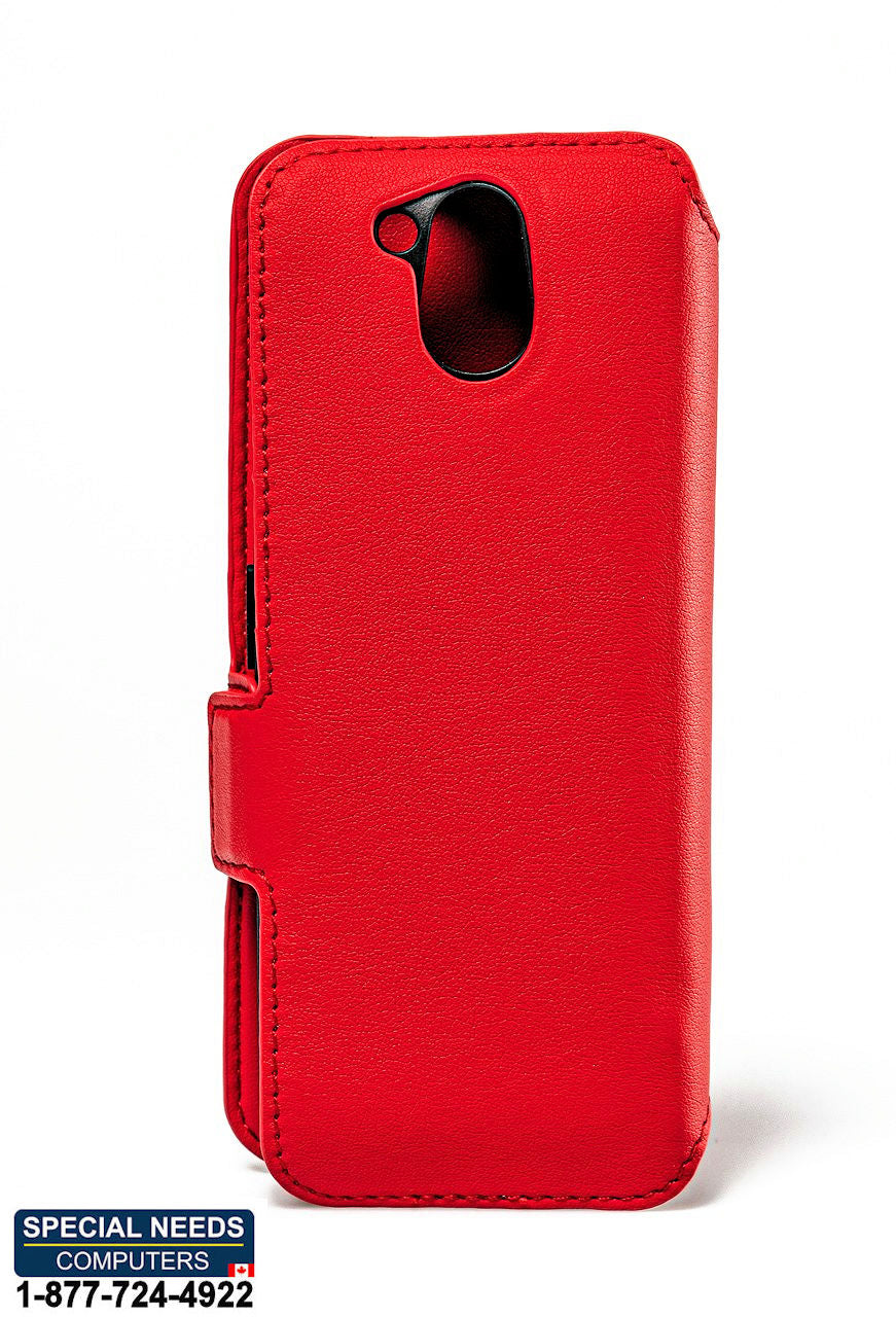 BlindShell Classic 2 Leather Flip Case Red