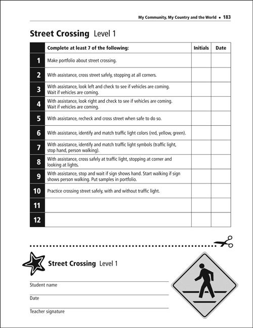 Building Life Skill Portfolios