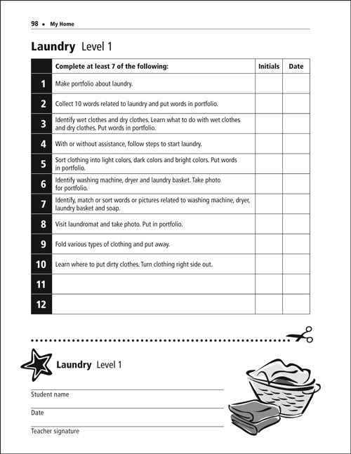 Building Life Skill Portfolios