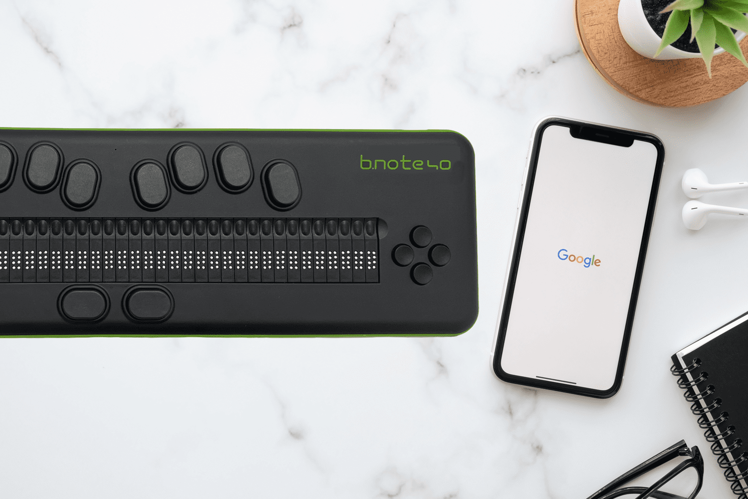 b.note 40 Light Braille Display Refreshable Braille Display Special Needs Computers - 8