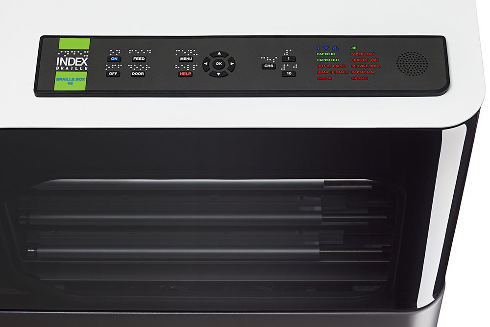 BrailleBox V5 production embosser