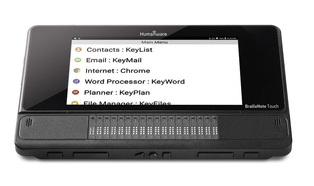 BrailleNote Touch Plus 18 – Tablet and note taker