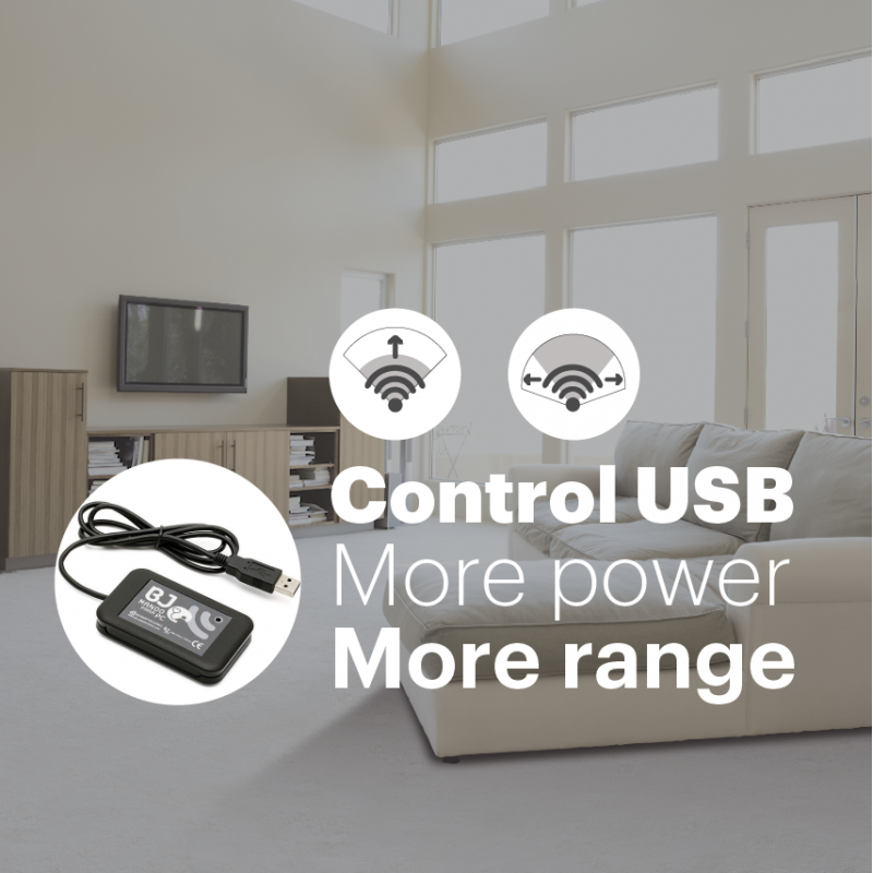 Control USB more power, more range