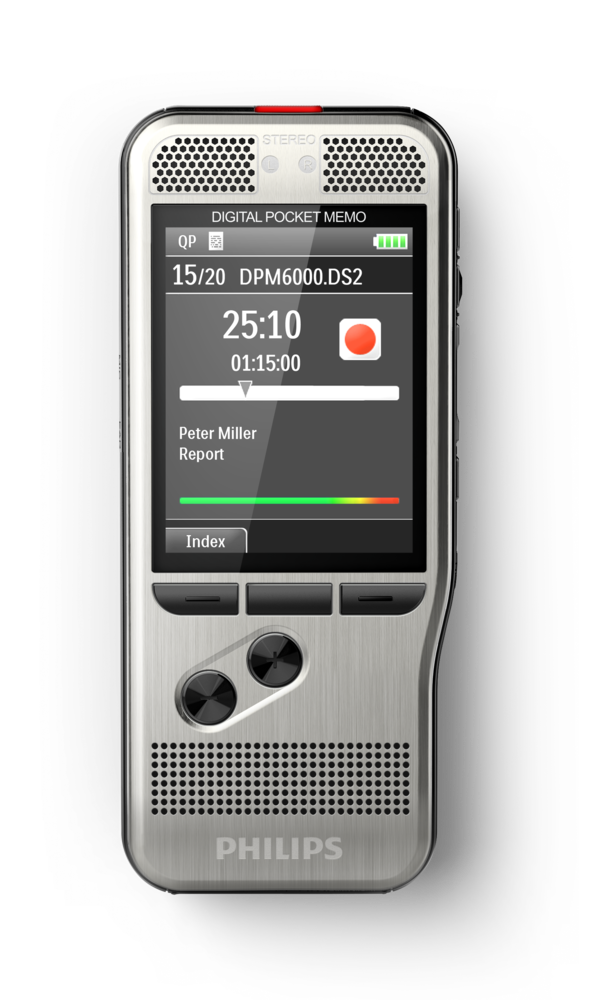 Philips PocketMemo Voice Recorder - DPM6000